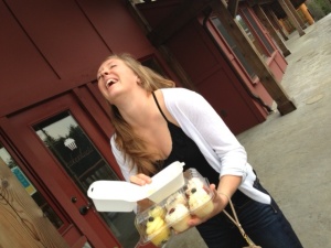 Clearly I'm very excited about cupcakes from Cake Placid!